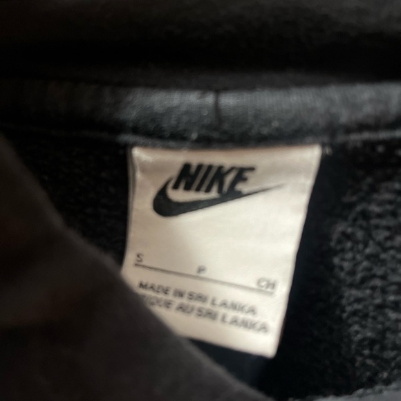 Nike Black Athletic Sweatshirt Hoodie Sz Small - Picture 3 of 6